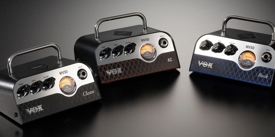 New for 2017 - VOX MV50 Amplifiers