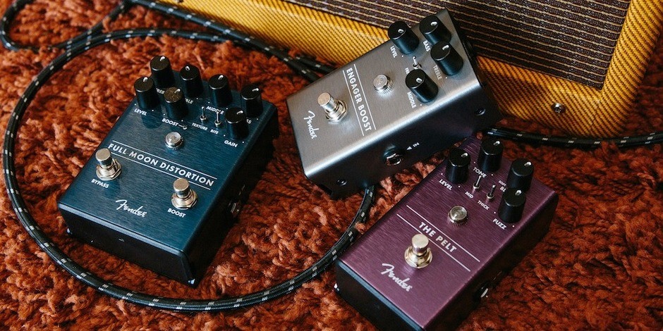 Fender Distortion, Fuzz and Boost Effects Pedals