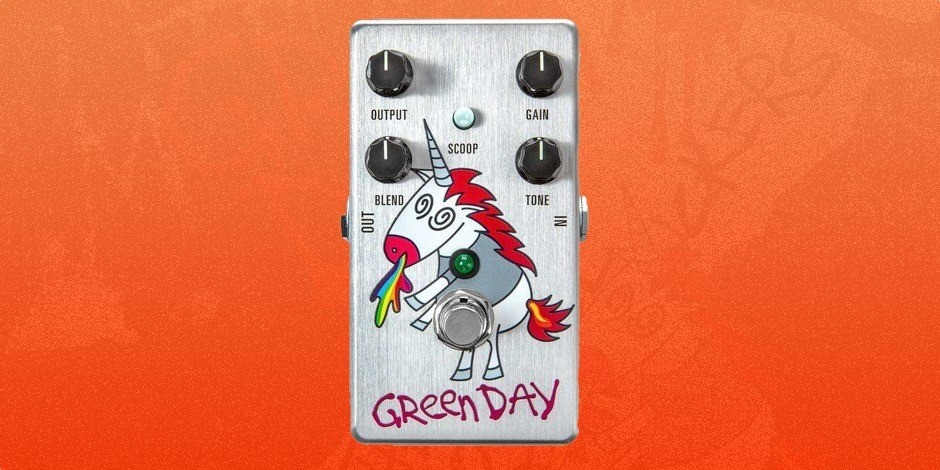 MXR Launch Green Day Dookie V3 Drive Pedal