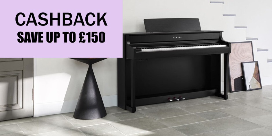 Yamaha Piano Cashback - SAVE up to 150!