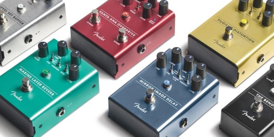 Fender's new line of Effects Pedals